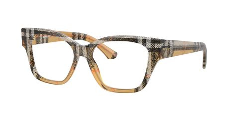 Burberry™ BE2420 4146 54 Check Sand Eyeglasses 